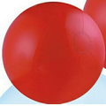Inflatable Solid Red Beach Ball (20")
